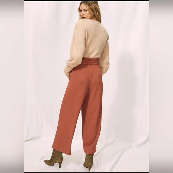 NWOT WILFRED ARITZIA Pants | Size 2 | Paperbag | High Rise Tie Front Trouser - Picture 4 of 14